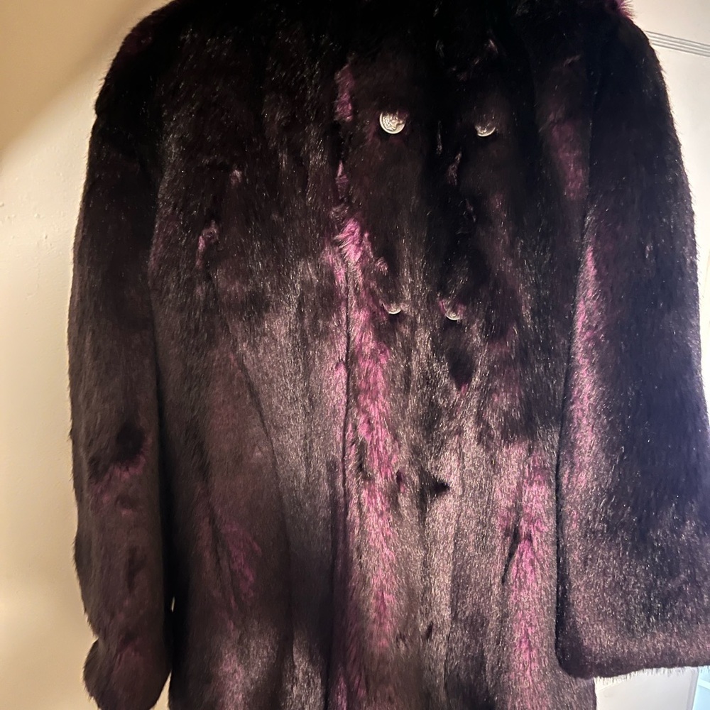 Midnight wolf spirithood EUC